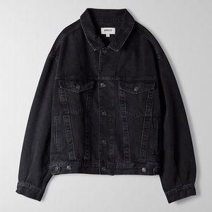 Agolde charli denim jacket oversized